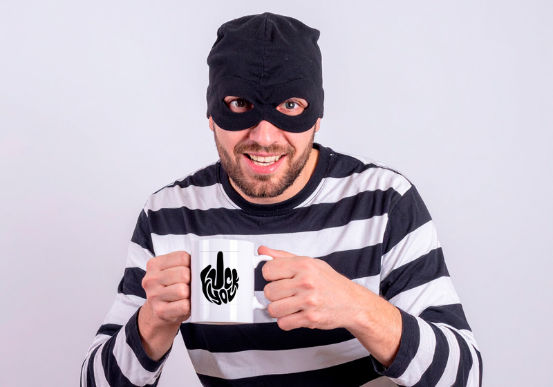 Getting Mugged Is Like Sending or Receiving a Yougotmugged.net Mug
