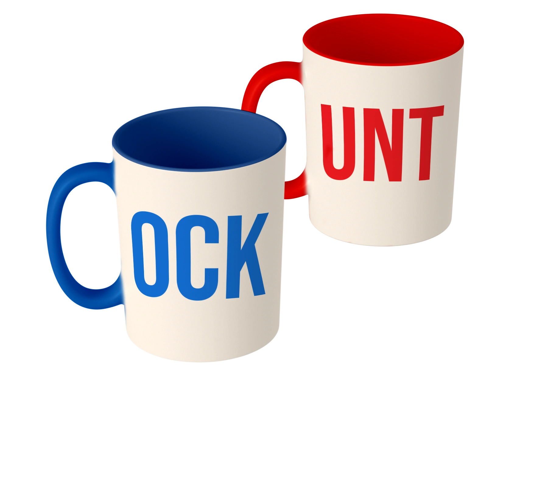 CUNT & COCK Mug set of 2